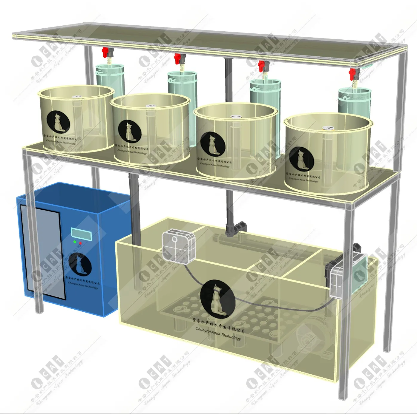 Shelf Jar Type Aquarium Fish Egg Incubator Fish Egg Hatchery Equipment