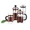 Copper French Coffee Press & Tea Infuser Heat Toughened Glass Cafe Crush Club Avignon SS Plunger with Double Screens 1 Liter