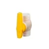 India hot sale customizable UPVC ball valve new design socket plastic PVC valve