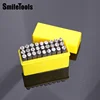 Smiletools 36pc Carbon Steel Metal Number and Letter Stamps Set 3mm Figure Punches Set With Plastic Box Made In China