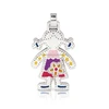 New Design Kid Jewelry Silver Mother's Necklace Little Boy And Girl Stainless Steel kids pendant SSP063