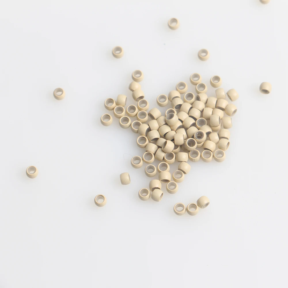 2.9x1.6x2.0mm Nano Rings Copper Micro Nano Bead With Siliconesilicone