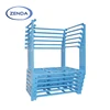 Steel pipe storage rack retail stackable for storage
