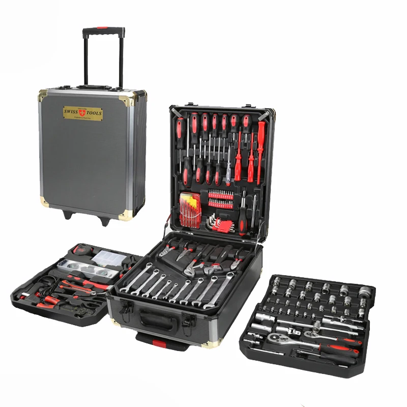 Source 799 PCS Tool Set Mechanics Tool Kit Wrenches Socket w