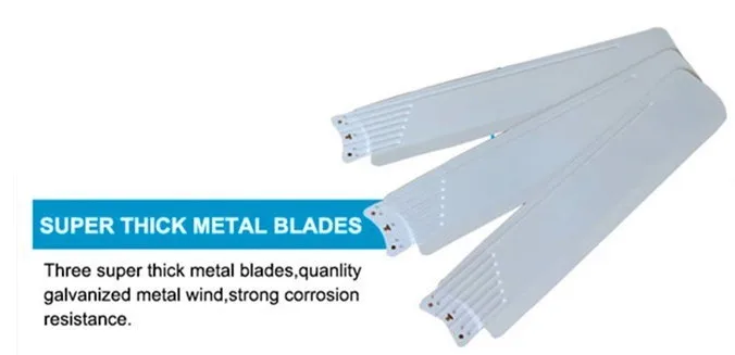 24/48/56 inch/1400mm kdk Ceiling Fan Light Aluminum/stainless steel Blades