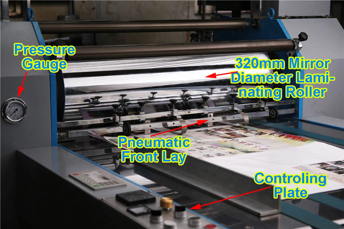 Semi-auto Laminating Machine Thermal Film Paper Laminating Machine 