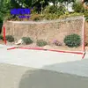 Foldable metal frame practice soccer goal net