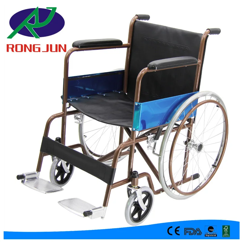 Cheap Price Foldable Wheelchair Philipines Dubai With Shinning Color