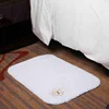 Superb high absorption 1670gsm 100 percent Cotton non slip bath mat plush hotel shower mat with embroidered logo