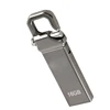 Personalized DIY Engraving Font 16 GB USB 2.0 Flash Drive Metal Silver Elastic Keychain Memory