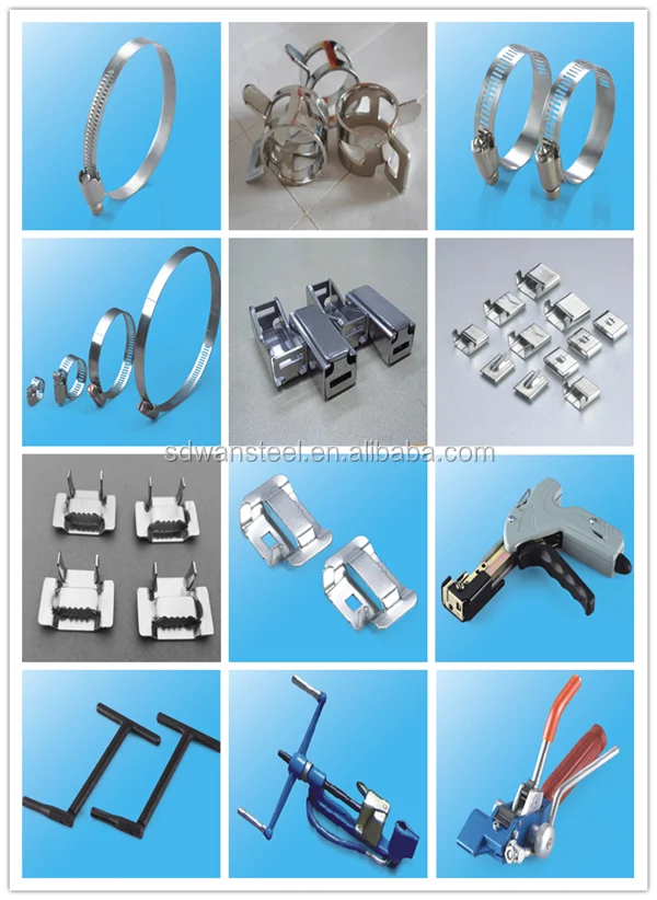 Aisi304 Color Stainless Steel Ratcheting Cable Ties/packing Strapping Band Buy Universal Type