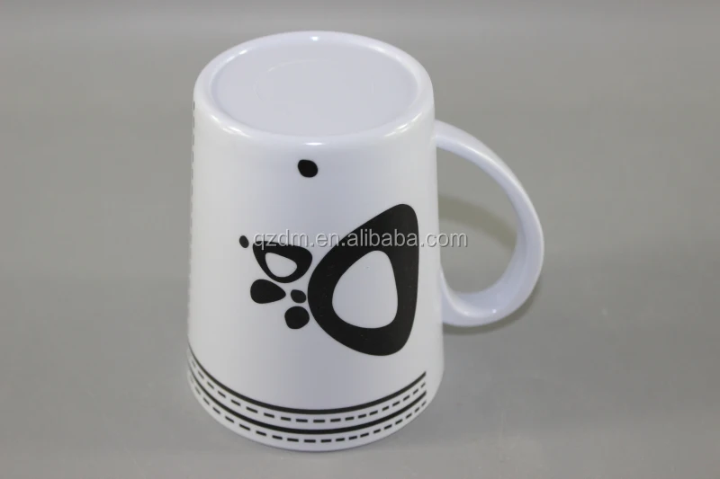 320ML Plastic Coffee Mug , Melamine Cup Summer with handle