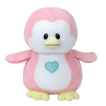 pink penguin stuffed animal