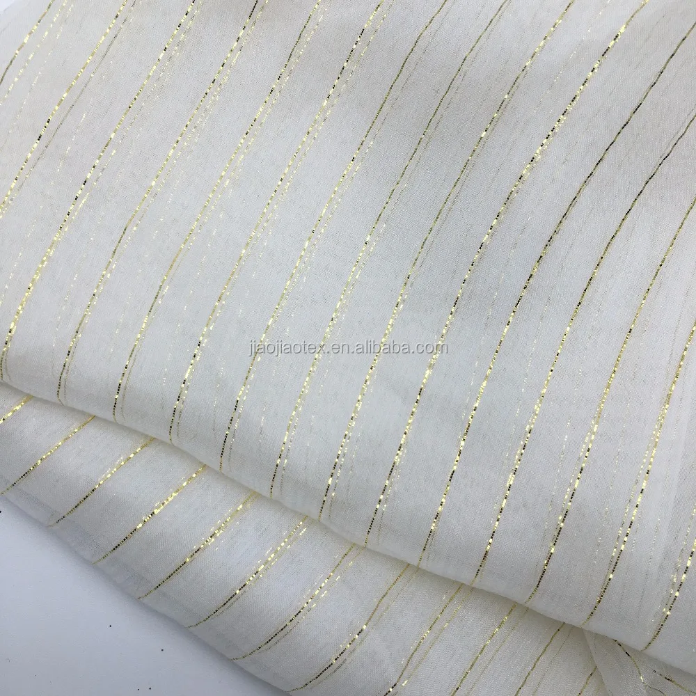lurex chiffon fabric