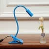 Good quality space saving children study protect eyes led bedside reading book lamp clip