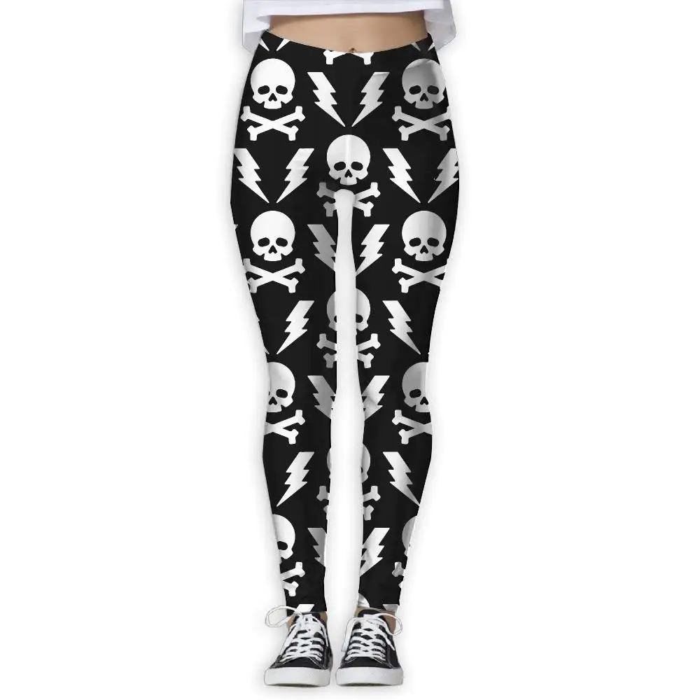 skeleton yoga pants