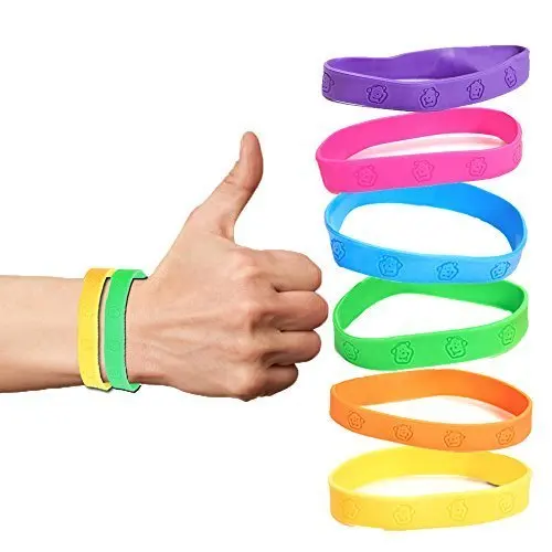 Make Your Own Bracelet Rubber Find Get Quotations Toy Cubby Neon Elastic Rubber Monkey Heads Bracelet 24 Pcs