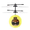 Infrared sensor rc flying ball helicopter with shooting target