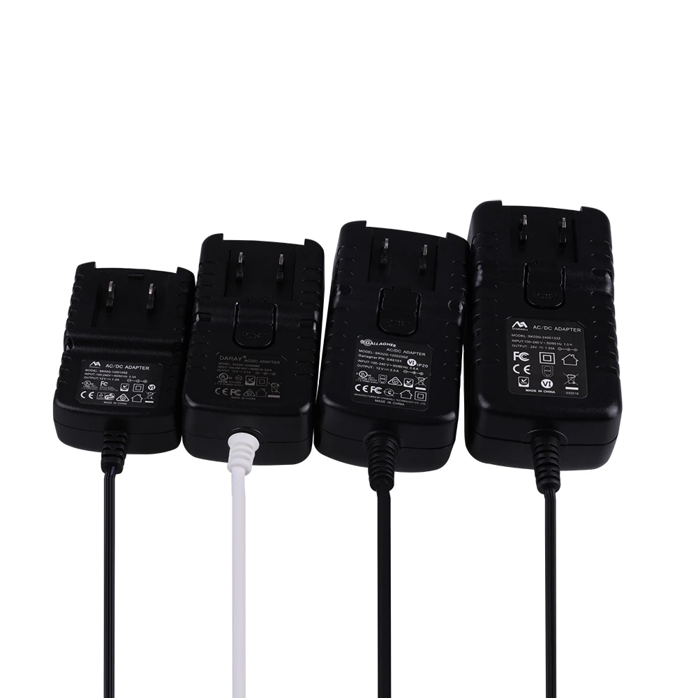 Interchangeable Plug Ac/dc Power Adapter 15v 2.4a 48w With Us Eu Uk Au