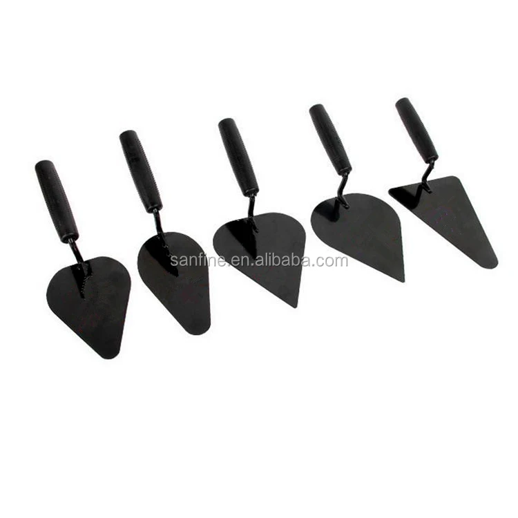 Mansory Tools Triangular Type Trowel Carbon Steel Blade Plastering Trowel Buy Wall Plastering