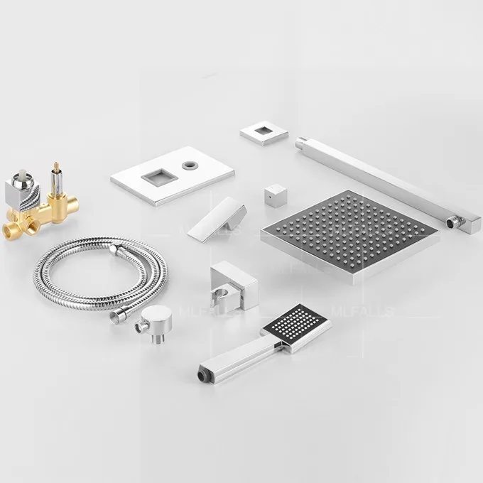 Kaiping Faucet Manufacturer Hidden Shower Mixer,Single Handle Shower