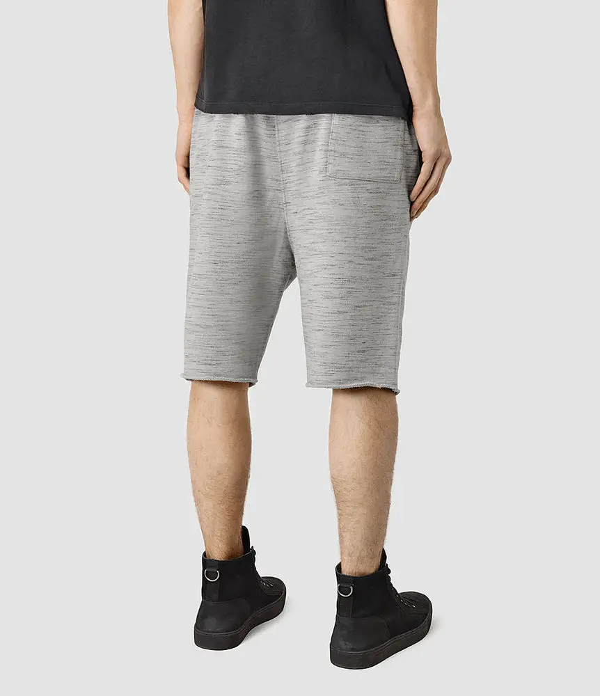 gray sweat shorts mens