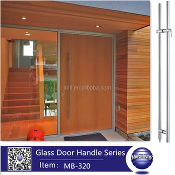 Big Handle For Front Door Glass Door Handle Stainless Steel