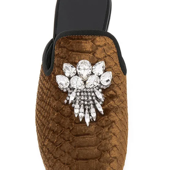 W4009 Decoration Shoes Flower Girl Shoes Jeweled Ornament For Shoe