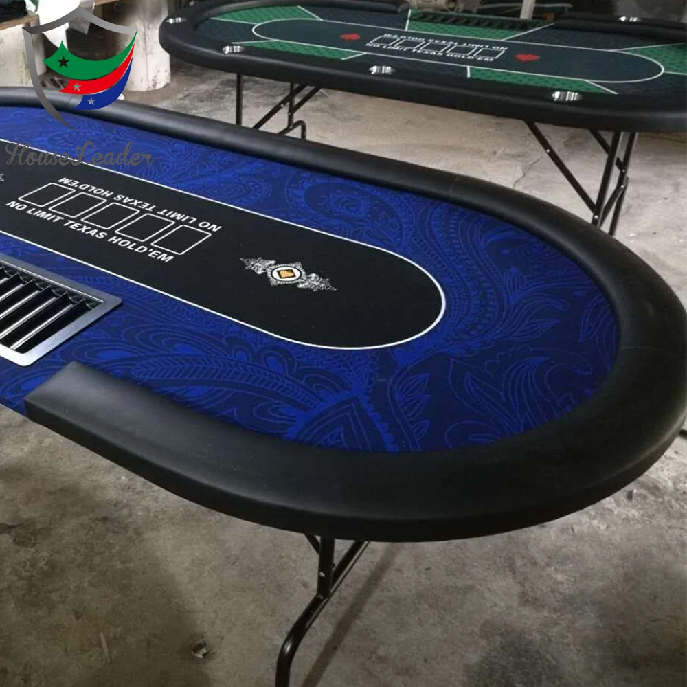 poker table with folding legs