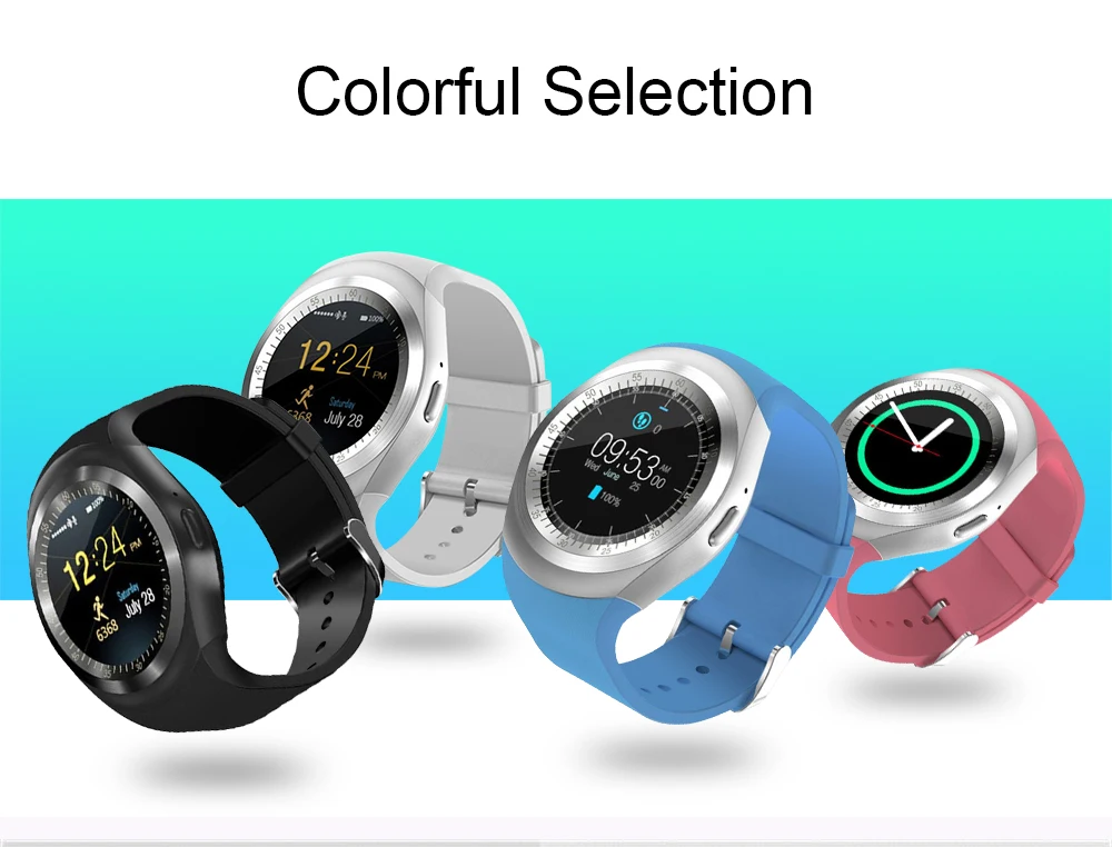 Hot Selling Digital Watches smart watch Y1 android answer call wear band gear men smartwatch wearable devices low moq