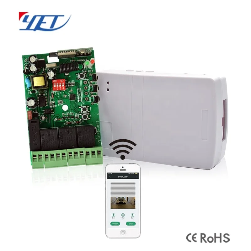 315/433Mhz Smart Learning/Rolling Code Alarm Transmitter And Receiver Relay