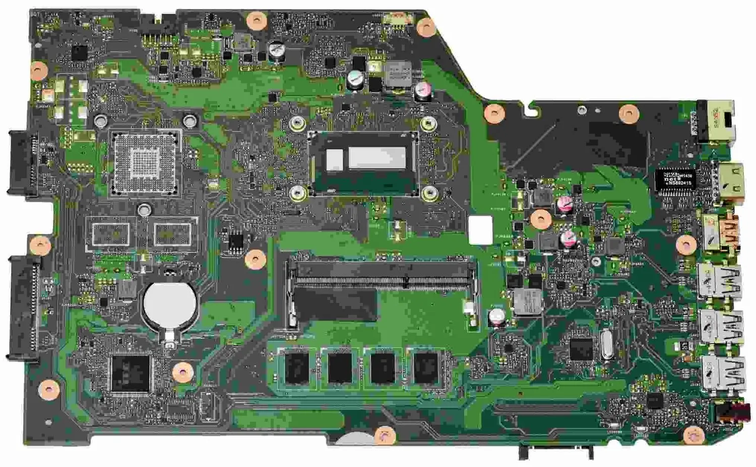 Asus x751nv схема