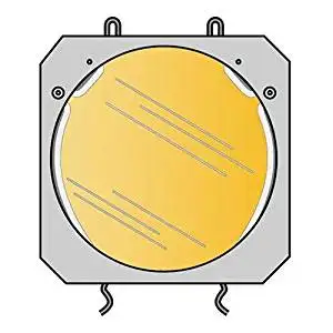 Lowel Blue Dichroic Filter for the DP Light System Converts 3200 deg.k Light to Daylight.