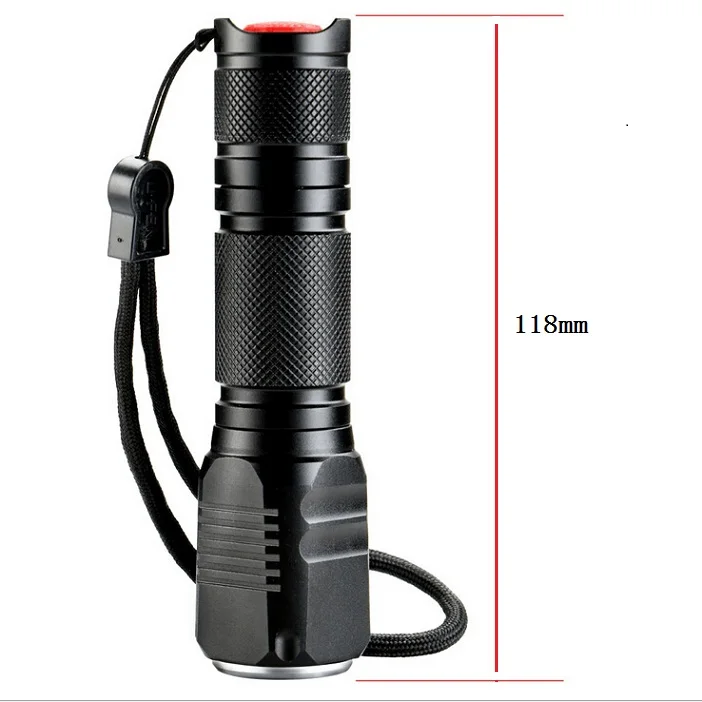 Super Bright 3 Modes Tactical Flashlight Bulk Mini Zoomable Led Flashlight Buy Led Flashlight