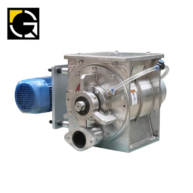 Airlock Feeder Cement Plant Spare Parts Stainless Steel Rotary Valve