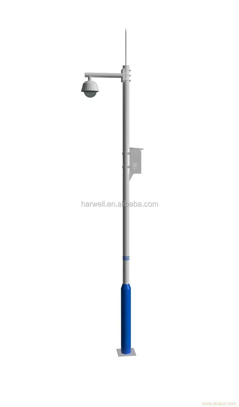 Harwell tiang lampu cctv Monitor/sinyal lalu lintas tiang 