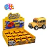 Mini inflatable plastic toy school bus for sale