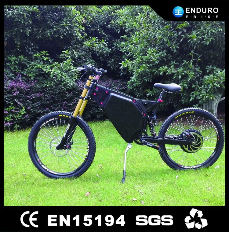 2018 Enduro High Speed Full Suspension 5kw Electric Bike With