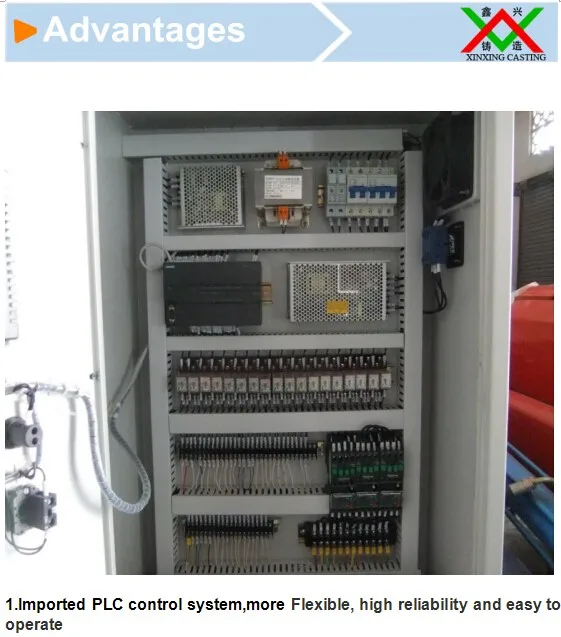 Jiangmen Manpower Saving Brass Tap Gravity Die Casting Machines For