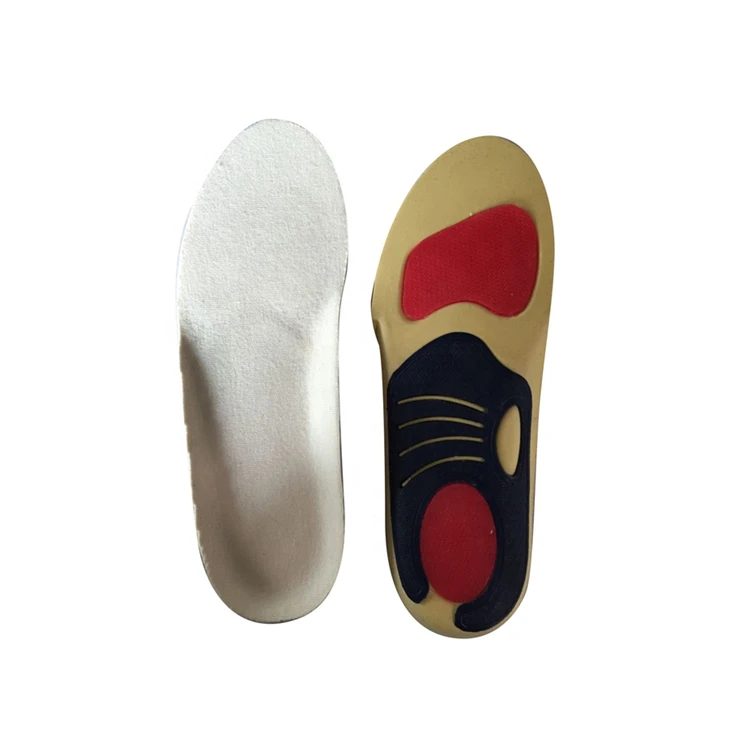 Flat Feet Care Shock Absorption Breathable Eva Gel Kids Shoe Insole