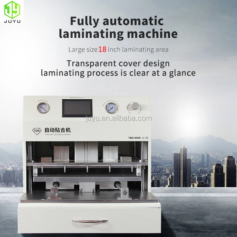 18" LCD laminating machine 