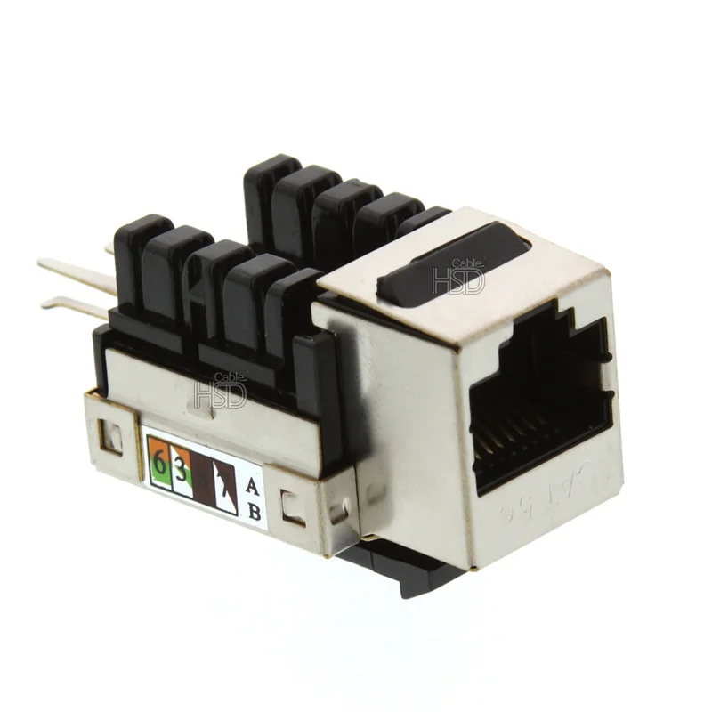 E модуль. Cat.6, FTP, Keystone Jack. Rj45 Wall Jack. Кейстоун. 8458 Keystone.