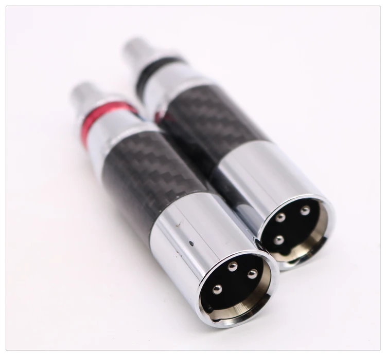 rca banhado a ouro ródio fêmea macho xlr para rca adaptador
