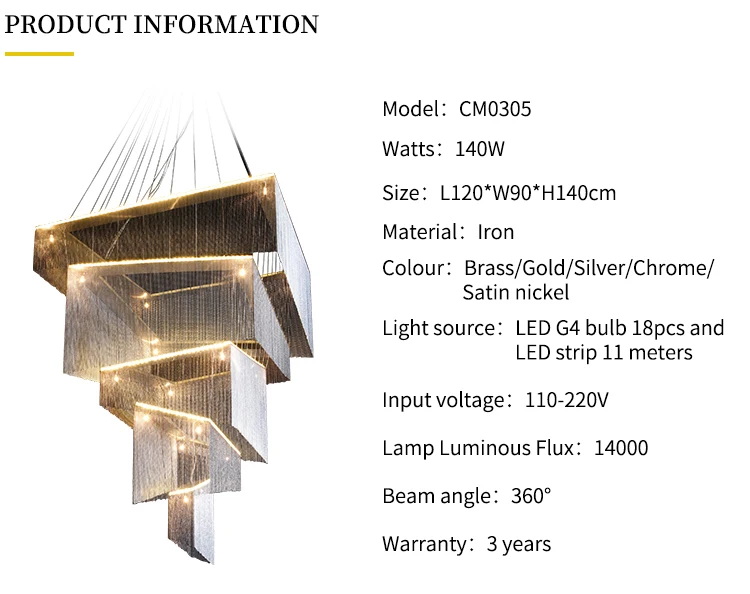 Luxury vintage lighting fixtures iron big decorative chandelier for shopping mall