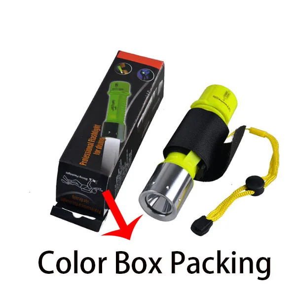 2017 Professional Waterproof ABS LED Diving Flashlight 4*AA 800 Lumen Q5 Diving Torch Flash Light lantern Underwater