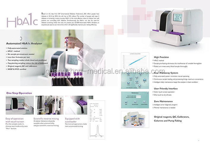 LD-500 HbA1c Analyzer V.16030001