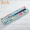 Colorful thread spun polyester sewing machine thread 12 color boxed 100 yards sewing thread set