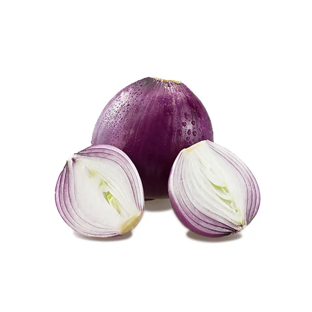 fresh organic red onions
