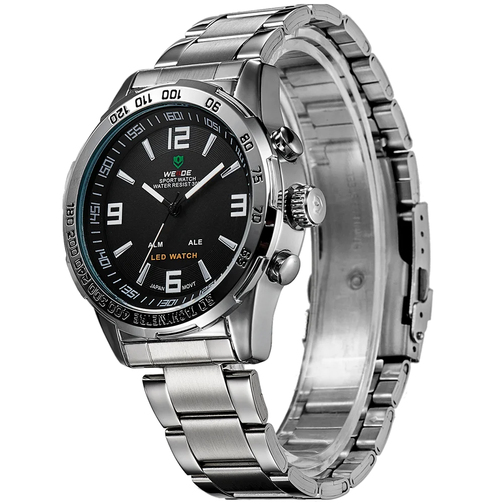 Watch Manufacturer Full Steel Waterproof Casual Wristwatch 3atm Water