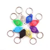 Mini Led Light Keychain UV Flashlight , UV Flash Light Keyring, Plastic Flashlight